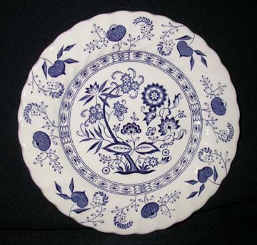 Johnson Brothers Blue Nordic Plate - Dinner