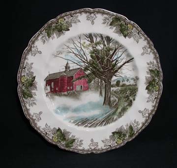 Johnson Brothers The Friendly Village Plate - Dinner - Autumn Mists