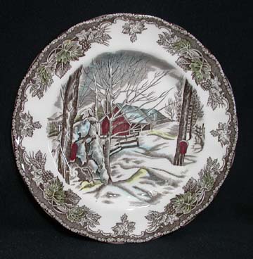 Johnson Brothers The Friendly Village Plate - Dinner - Sugar Maples