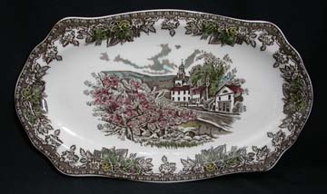 Johnson Brothers The Friendly Village Tray - Sandwich/Large