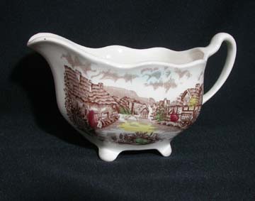 Johnson Brothers Olde English Countryside - Brown/Multicolor Creamer - Large