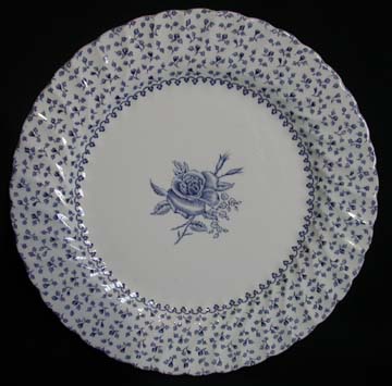 Johnson Brothers Rose Bouquet - Blue Plate - Salad