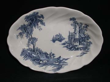 Johnson Brothers The Old Mill - Blue Tray - Regal