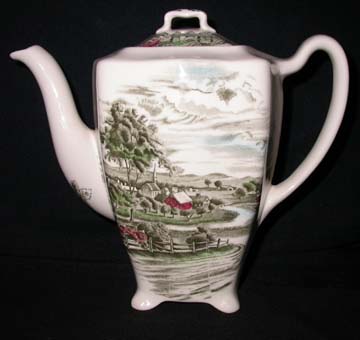 Johnson Brothers The Road Home Coffee Pot & Lid - Large