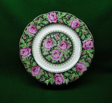 Royal Albert Needle Point Plate - Lunch