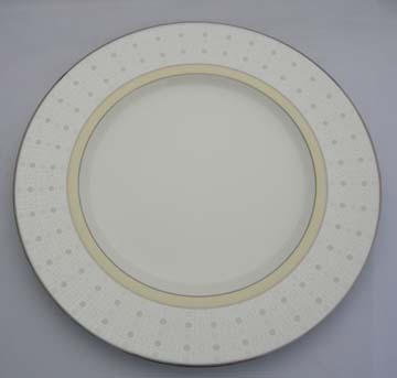 Noritake Aria Platinum  7995 Plate - Luncheon