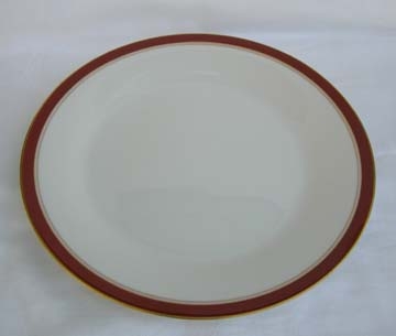 Noritake Ivory And Sienna  7281 Plate - Dinner