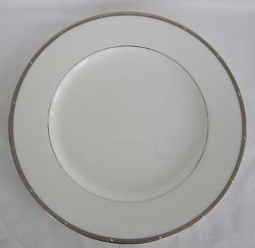 Noritake Rochelle Platinum  4795 Plate - Dinner