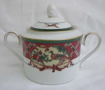 Noritake Royal Hunt #3930 Sugar Bowl & Lid