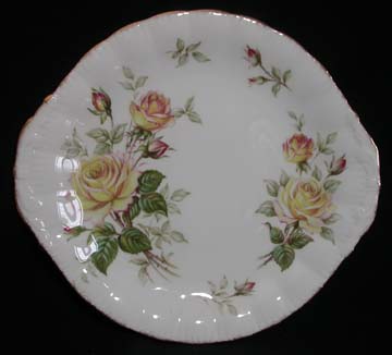 Paragon Peace Rose Plate - Cake/Handled