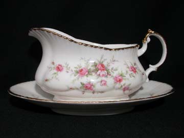 Paragon Victoriana Rose Gravy Boat & Underplate