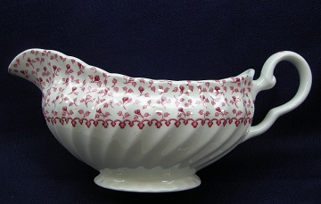 Johnson Brothers Rose Bouquet - Pink Gravy Boat Only