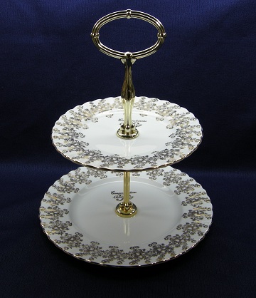 Royal Albert 50th Anniversary  Plate - Serving/2 Tiered