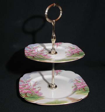Royal Albert Blossom Time Plate - Serving/2 Tiered