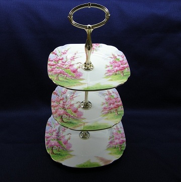 Royal Albert Blossom Time Plate - Serving/3 Tiered