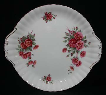 Royal Albert Centennial Rose Plate - Cake/Handled
