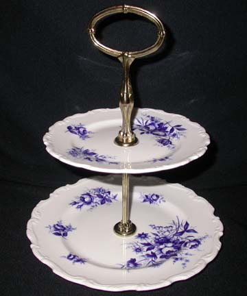 Royal Albert Connoisseur Plate - Serving/2 Tiered