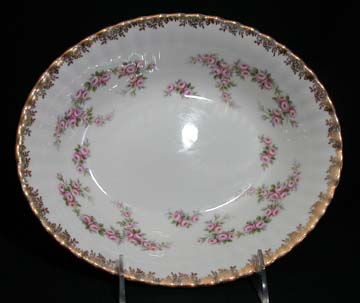 Royal Albert Dimity Rose Vegetable Bowl - Oval