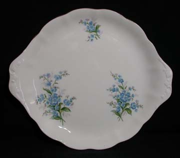 Royal Albert Forget Me Not Plate - Cake/Handled
