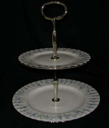 Royal Albert Memory Lane - Made In England Plate - Serving/2 Tiered