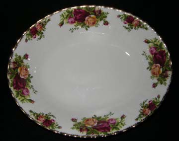 Royal Albert Old Country Roses - Made In England Vegetable Bowl - Oval