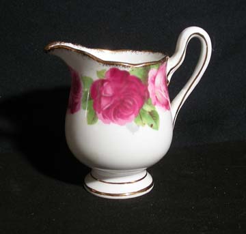Royal Albert Old English Rose Creamer - Footed
