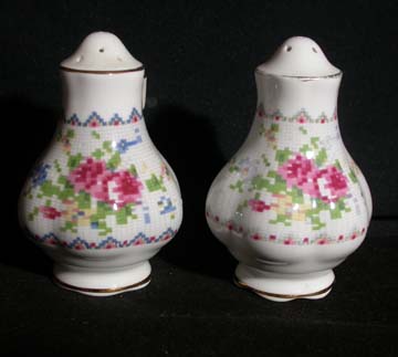 Royal Albert Petit Point Salt & Pepper Set