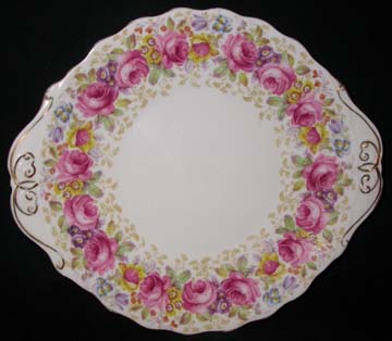 Royal Albert Serena Plate - Cake/Handled 