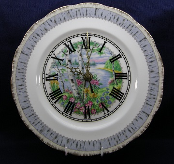 Royal Albert Silver Birch Clock