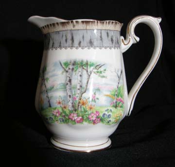 Royal Albert Silver Birch Milk Jug