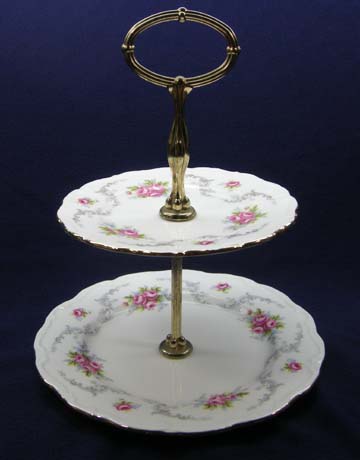 Royal Albert Tranquility Plate - Serving/2 Tiered