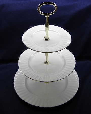 Royal Albert Val Dor Plate - Serving/3 Tiered