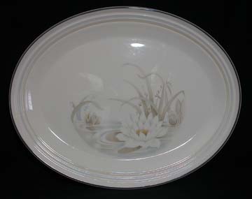 Royal Doulton - Lambethware Hampstead LS 1053 - Fresh Flowers Series Platter