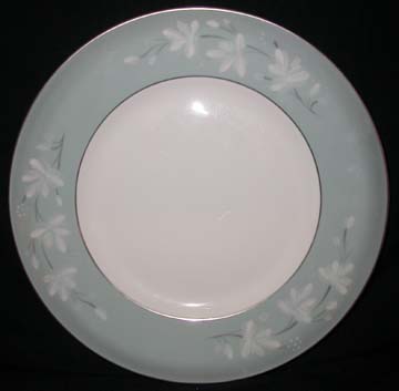 Royal Worcester Moonflower Plate - Dinner - Marks
