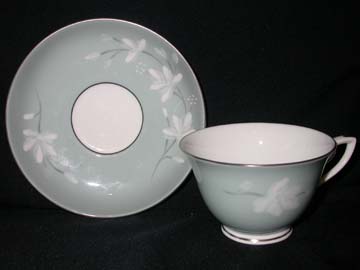 Royal Worcester Moonflower Cup & Saucer