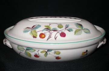 Royal Worcester Strawberry Fair Covered Cassarole