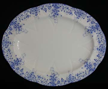 Shelley Dainty Blue Platter