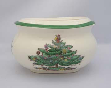 Spode Christmas Tree Sugar Bowl & Lid - No Lid
