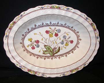 Spode Cowslip Vegetable Bowl - Oval