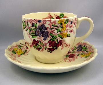 Spode Fairy Dell Cup & Saucer