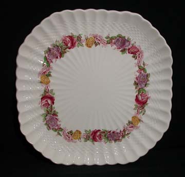 Spode Rose Briar Plate - Luncheon