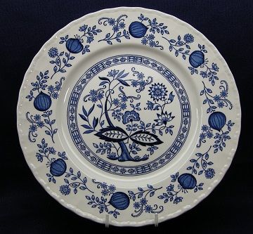 Wedgwood Blue Heritage Plate 