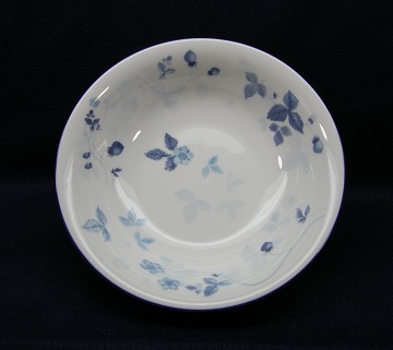 Wedgwood Strawberry Blue Bowl - Cereal/Soup