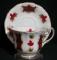 Royal Adderley Maple Leaf Tartan Cup & Saucer