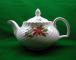 Royal Adderley Poinsettia Tea Pot & Lid - Large