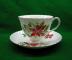 Royal Adderley Poinsettia Cup & Saucer