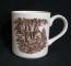 J & G Meakin Romantic England - Brown/White Mug