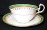 Aynsley Durham - Green Cup & Saucer