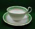 Aynsley Wendover - Green Cup & Saucer