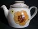 Denby Potpourri - Hue (Flowers) Teapot & Lid - Chip on inside rim